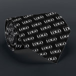 Konzepte für kundenspezifische Logos für Unternehm Krawatte<br><div class="desc">Werben Sie für Ihr Unternehmen mit dieser coolen Halsbinde mit schwarzem Hintergrund und einem individuellen Logo-Muster. Fügen Sie einfach Ihr eigenes Logo hinzu,  indem Sie auf "Personalisieren" klicken.</div>
