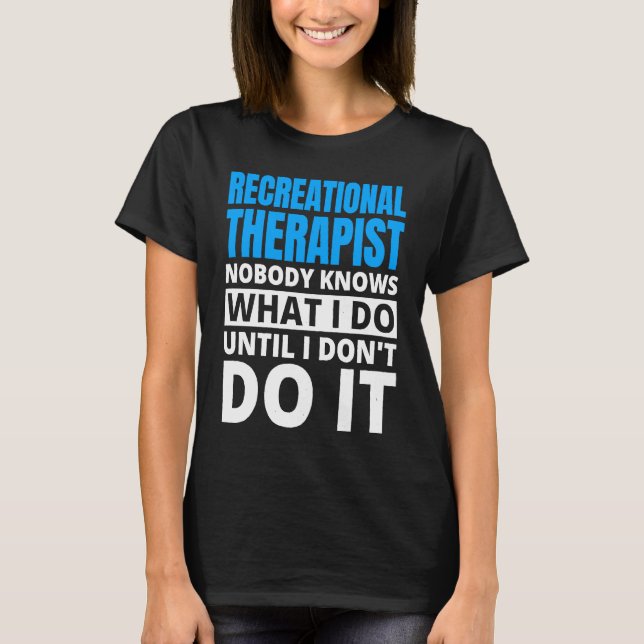 Konzeption der Erholungstherapie für die Erholungs T-Shirt (Vorderseite)