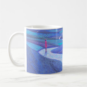 Konzeptionelle Kunst, surrealistische Kunstwerke, Kaffeetasse