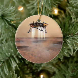 Konzeptkunst des Phoenix Marslanders Keramik Ornament