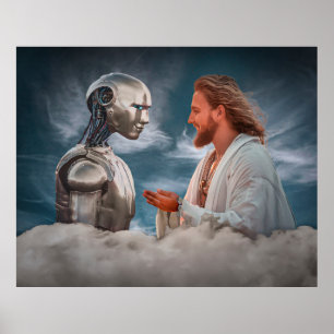 Konzeptuelle Werke zu Religion und künstlerischer  Poster