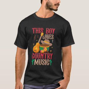 Konzert Country-Musik Cowboys Kinder T-Shirt