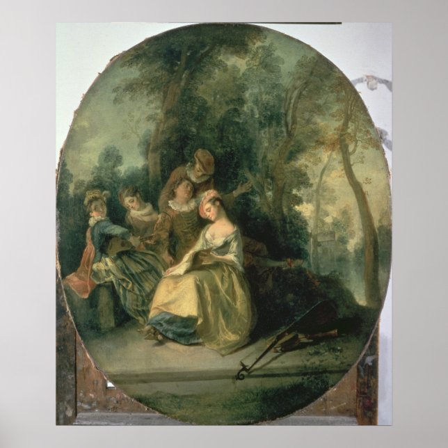 Konzert im Park, 1725 Poster (Vorne)