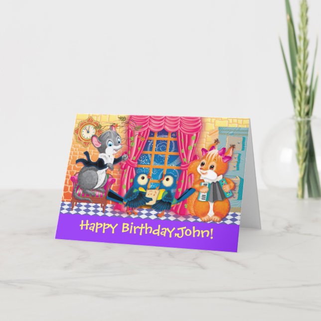 Konzert Karte (Vorderseite)