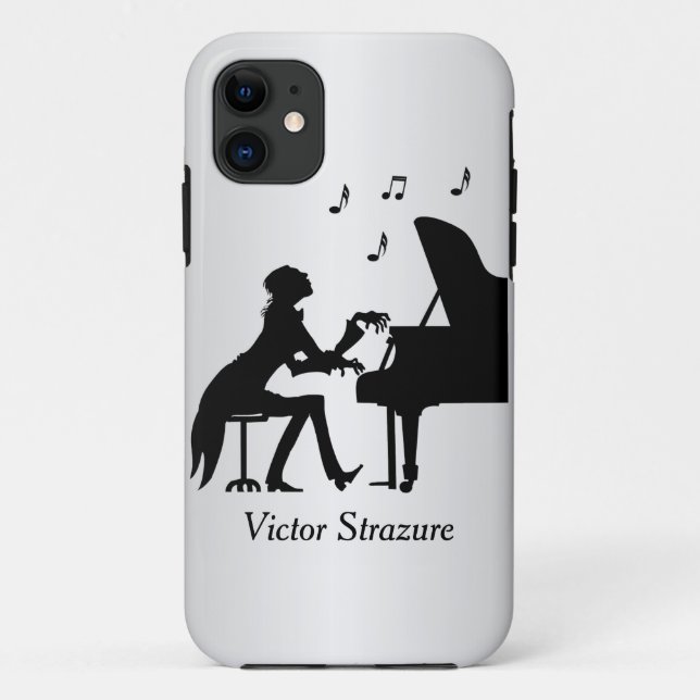 Konzertpianist Persönliche Musik Case-Mate iPhone Hülle (Rückseite)