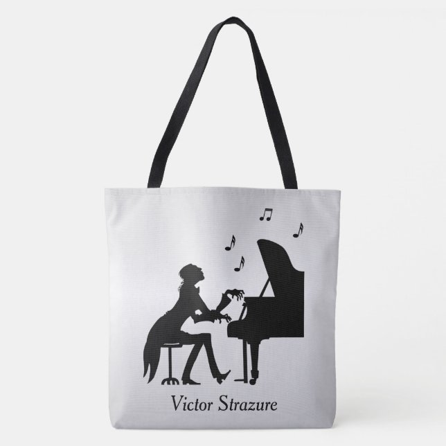 Konzertpianist Persönliche Musik Tasche (Vorderseite)