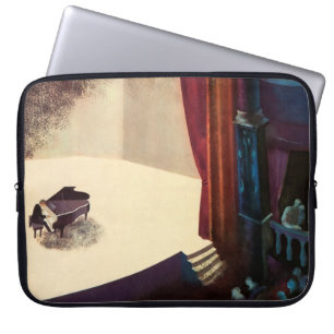 Konzertsaal-Pianist Klavierspieler Musikinstrument Laptopschutzhülle