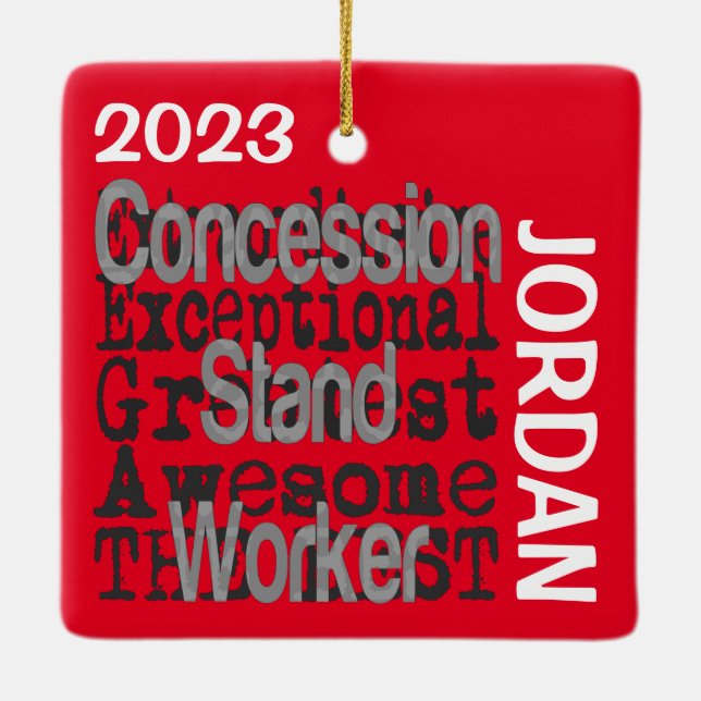 Konzessionsgeber Extraordinaire CUSTOM Keramikornament (Rückseite)