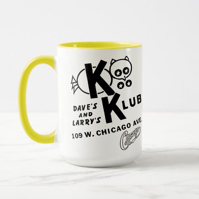 KOO KLUB, Chicago, Illinois Tasse (Links)