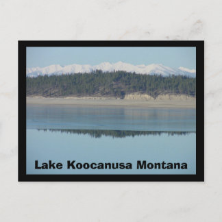 Koocanusa-See Postkarte