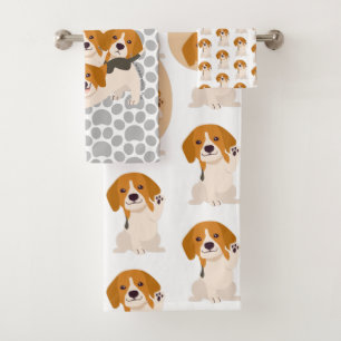 Kooikerhondje Dog Lovers Badhandtuch Set