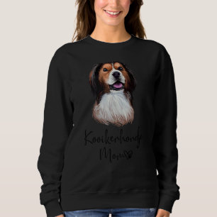 Kooikerhondje Mama Niedlich Puppy Dog Owner Kooike Sweatshirt