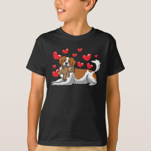 Kooikerhondje mit ausgestopftem Tier T-Shirt