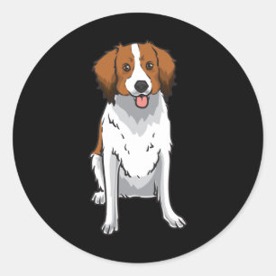 Kooikerhondje Runder Aufkleber