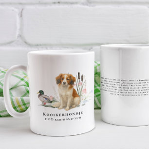 Kooikerhondje Watercolor Dog Kaffeetasse
