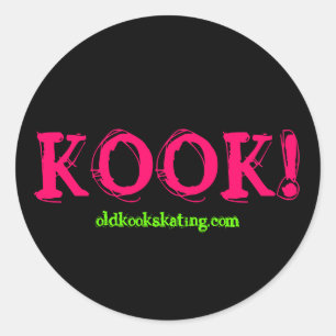 Kook-Aufkleber Runder Aufkleber