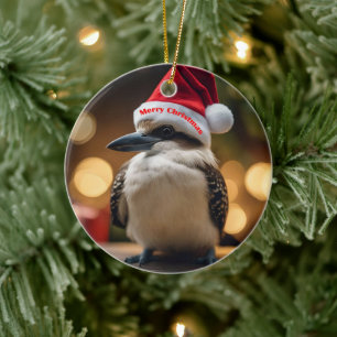 "Kookaburas' Weihnachtsjubiläum" Keramik Ornament