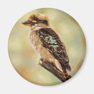 Kookaburra - Australian Bird Art Magnet