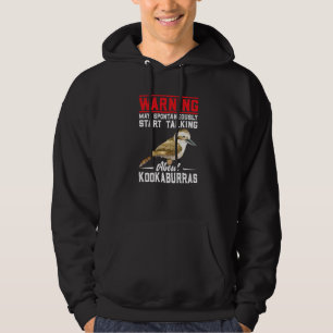 Kookaburra Australian Bird Watcher lacht Bird F Hoodie