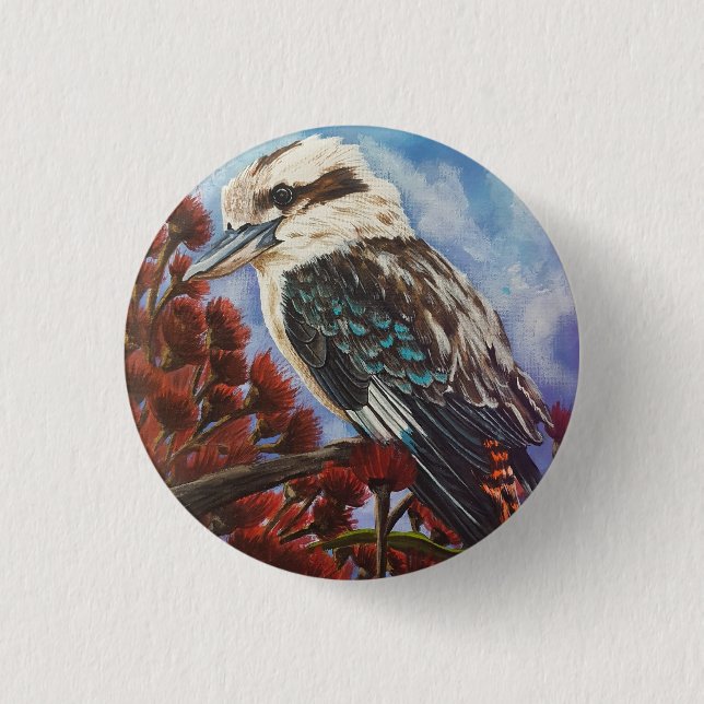 Kookaburra Button (Vorderseite)