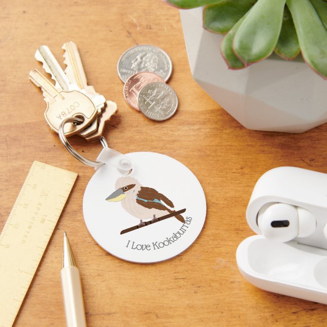Kookaburra-Design Schlüsselanhänger (Schreibtisch)