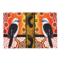 Kookaburra Dreaming Doppelseitige Tischsets