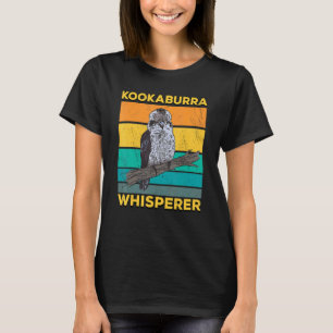 Kookaburra-Flüsterer Retro Vintage Vogel Tier 3 T-Shirt