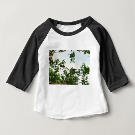 KOOKABURRA IM FLUG QUEENSLAND AUSTRALIEN BABY T-SHIRT