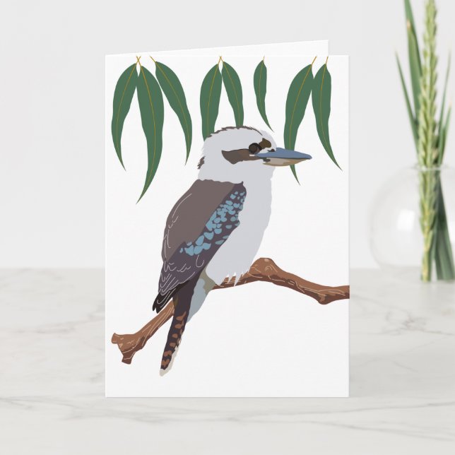 Kookaburra Karte (Vorderseite)