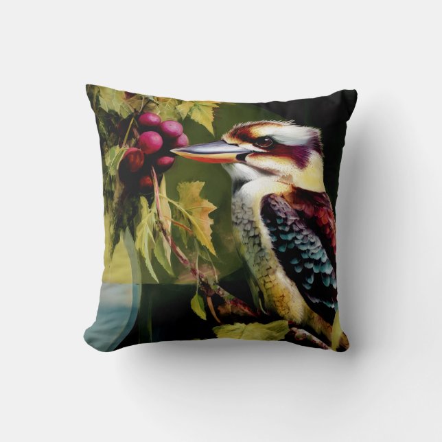 Kookaburra  kissen (Vorderseite)