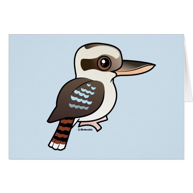 Kookaburra riant (Devant horizontal)