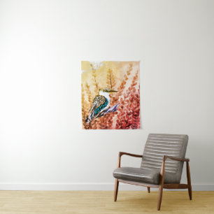 Kookaburra Wandteppich