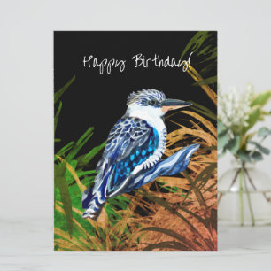 Kookaburra zum Geburtstag Feiertagskarte