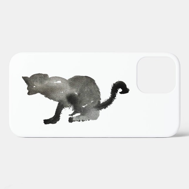 Kool Black Water Kitty Cat Case-Mate iPhone Hülle (Rückseite (Horizontal))