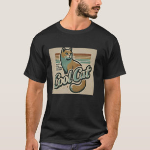 Kool Cat, Katzenliebhaber, Katzenmutter, Katzenvat T-Shirt