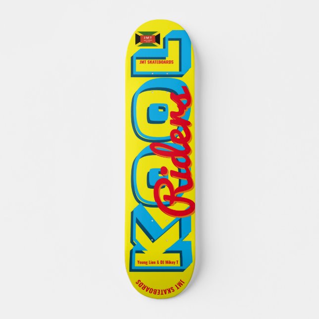 KOOL RIDERS JMT 7 3/4" Skateboard Deck (Vorne)
