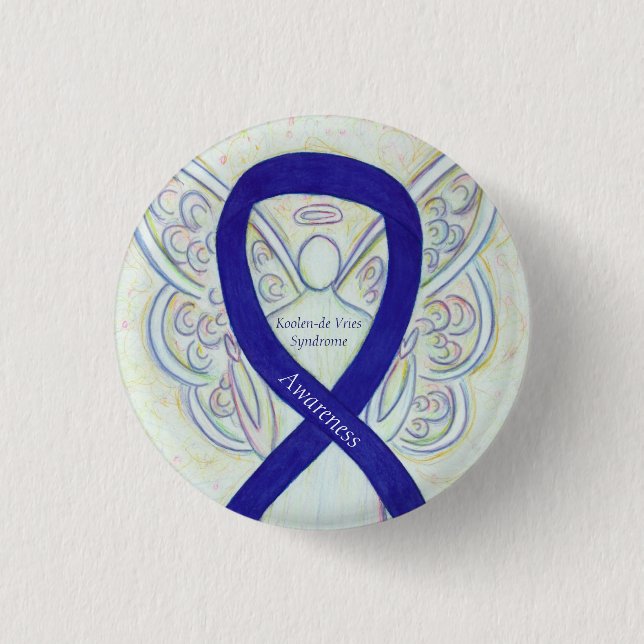 Koolen-de-Vries-Syndrom Button (Vorderseite)