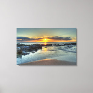 Koolina Sonnenuntergang Leinwanddruck