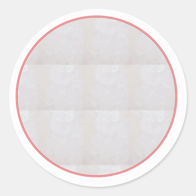 KOOLshade STICKER's BORDER - Gruß Lables XMAS Runder Aufkleber (Vorderseite)