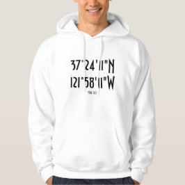 Koordinaten des Stadions Hoodie