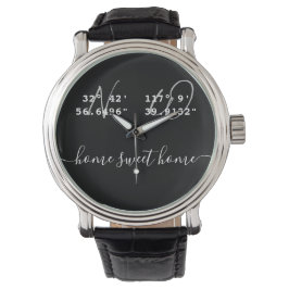 Koordinaten für die B&W-Längenlänge von benutzerde Armbanduhr