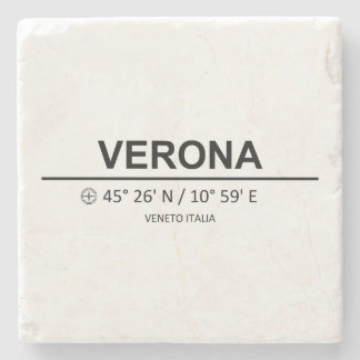 Koordinaten Verona Steinuntersetzer