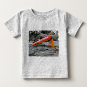 Koordinationselemente für Salzwasserrückstände in  Baby T-shirt