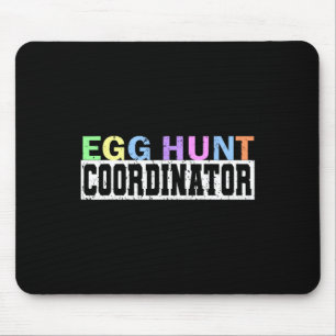 Koordinator der Eierjagd- Party-Jagd Vater Mama un Mousepad