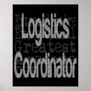 Koordinator für Logistik Poster