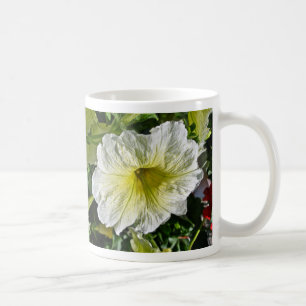 Koordinierelemente der weißen Petunia-Serie Kaffeetasse