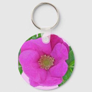 Koordinierelemente für die Rose von Hot Pink Beach Schlüsselanhänger
