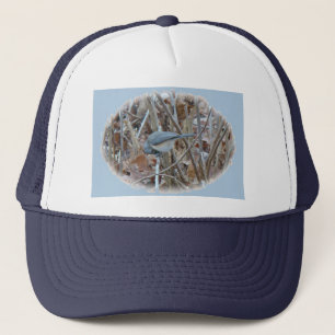 Koordinierelemente von Tufted Titmouse Songbird Truckerkappe