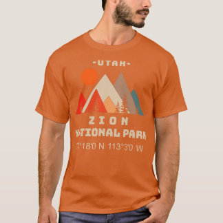 Koordinierung des Zion-Nationalparks 2 T-Shirt