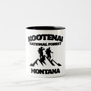 Kootenai-Nationalwald, Montana Zweifarbige Tasse